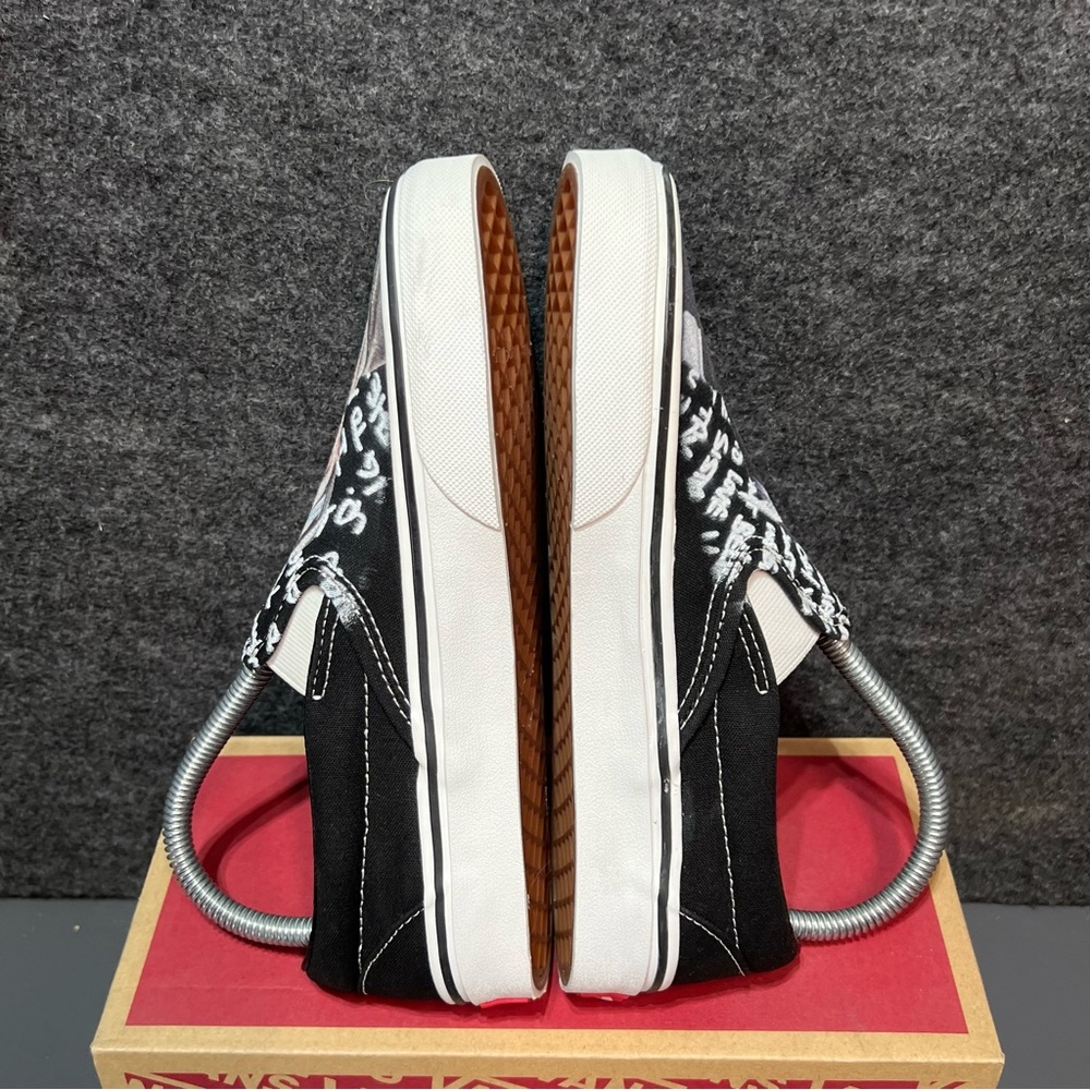 Vans “Tupac” Slip On Custom Vans Size 6 Women’s/4.5 Mens - Picture 9 of 13